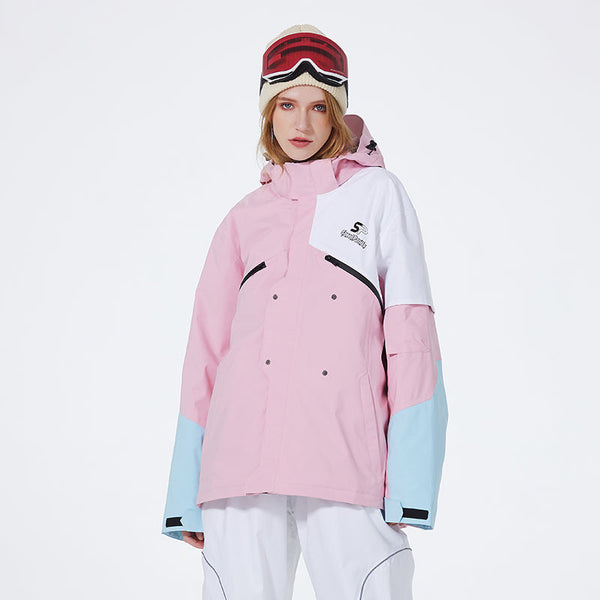 SpeedPanda Unisex Alpine SnowTech Mountain Explorer Schneejacke für Damen und Herren