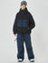 Damen-Winterbomber-Schneejacke mit Prime Cargo Baggy Snowboardhose