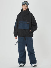Damen-Winterbomber-Schneejacke mit Prime Cargo Baggy Snowboardhose