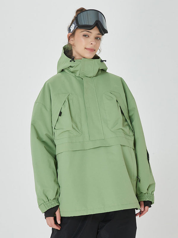 Alpiner Freerider Baggy Anorak für Damen mit zwei Brusttaschen