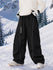Wild Motion Herren-Snowboardhose mit reflektierenden Cargotaschen und extra weitem Schnitt