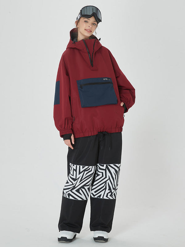 Damen Freestyle Baggy Schneeanzug Prime Bomber Snowboardjacke & -hose