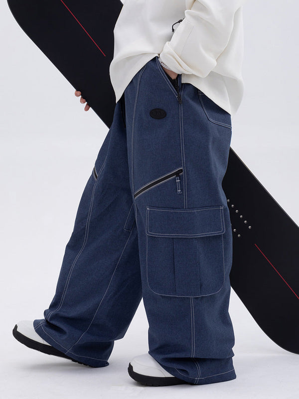 Mountain Chill Streetstorm Oversize Baggy Schneehose für Herren