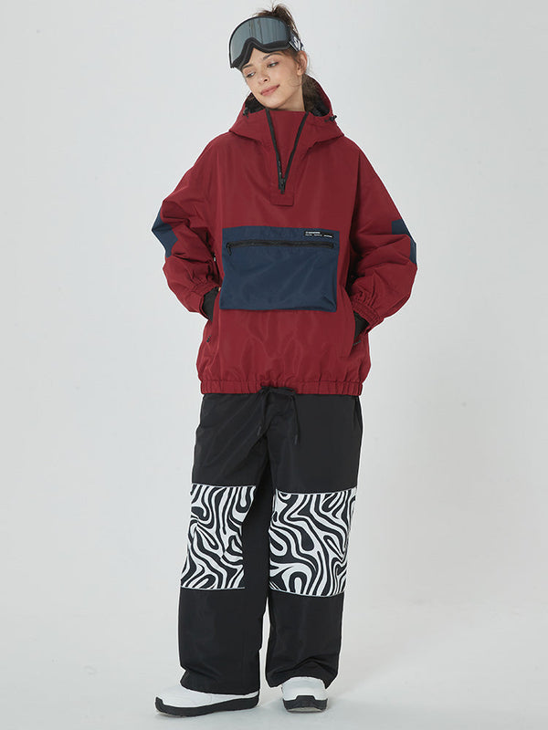 Damen Freestyle Baggy Schneeanzug Prime Bomber Snowboardjacke & -hose