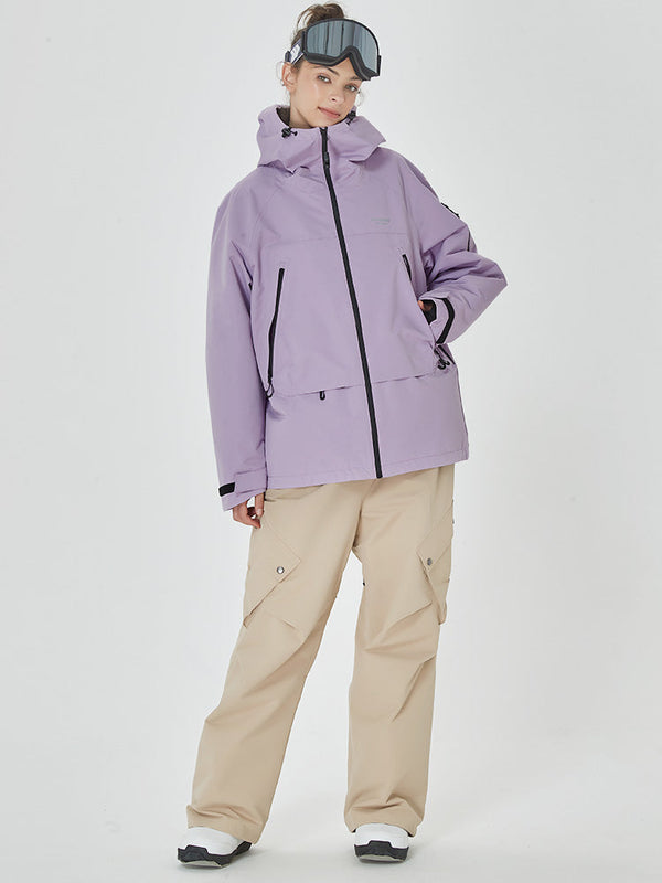 Mountain Breaker Anorak Snowboardjacke für Damen mit passender Cargo-Schneehose