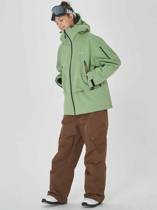 Mountain Breaker Anorak Snowboardjacke für Damen mit passender Cargo-Schneehose