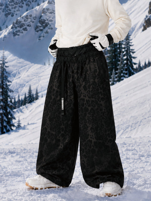 Hyper Beast Herren-Snowboardhose, strapazierfähig, vielseitig, Freestyle, Baggy-Design