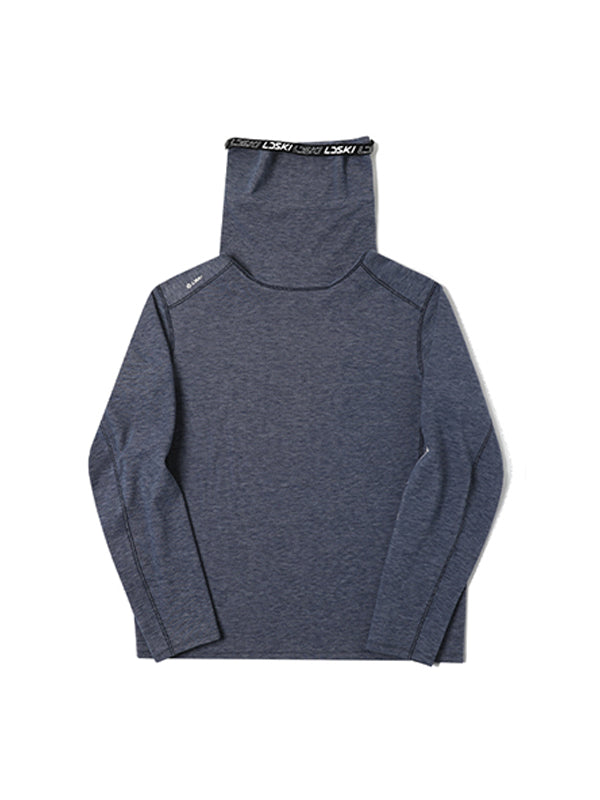 Herren Ld Ski Winter Warmer Schneepullover mit hohem Kragen