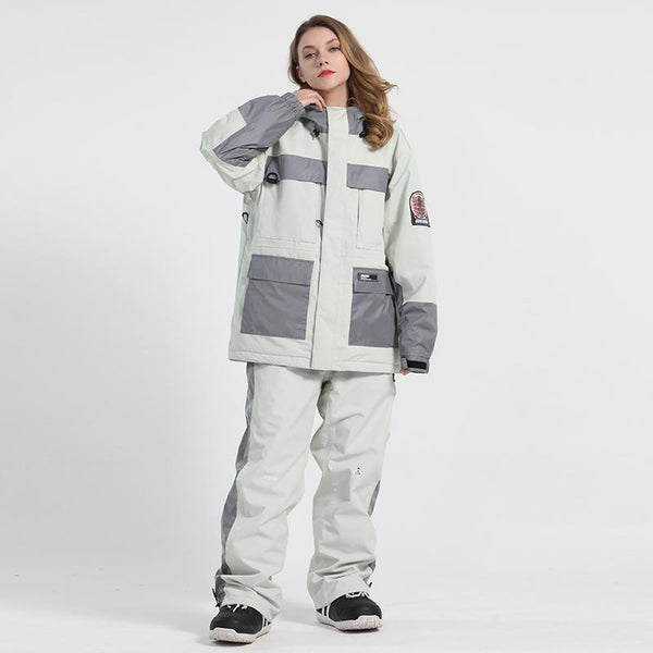 Unisex Gsou Snow Venture Neon Glimmer Schneejacke & -hose Set