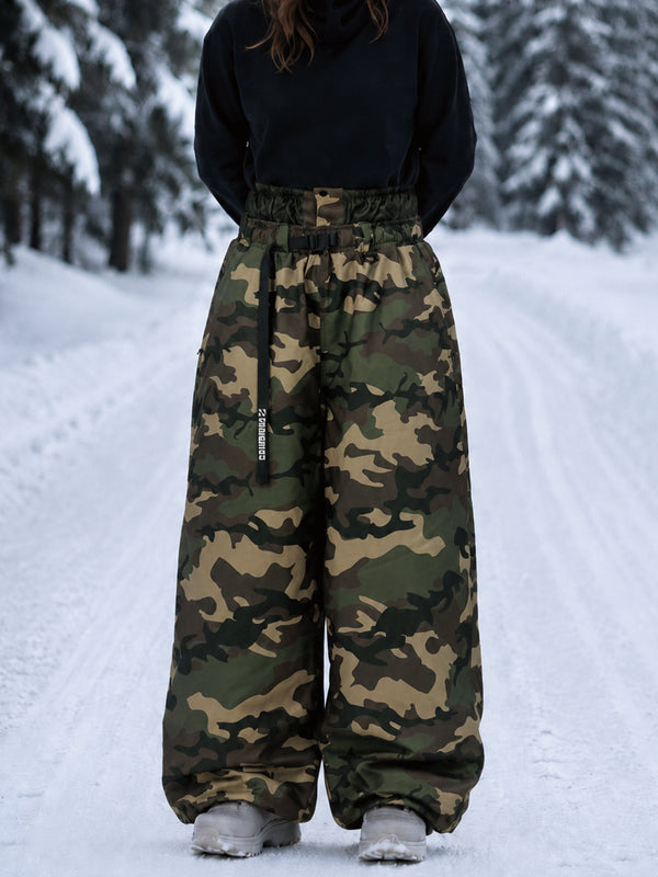 Hyper Beast Damen-Snowboardhose, strapazierfähig, vielseitig, Freestyle, Baggy-Design