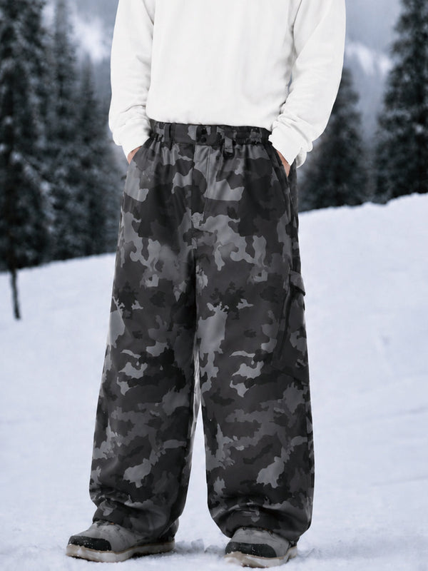 Herren Allzweck-Snowboardhose im urbanen Stil, strapazierfähig, locker geschnitten