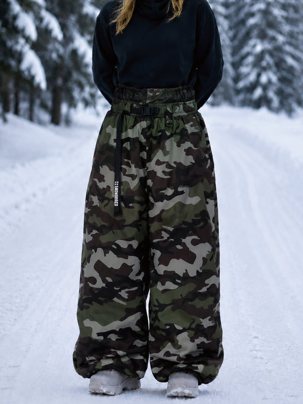 Hyper Beast Damen-Snowboardhose, strapazierfähig, vielseitig, Freestyle, Baggy-Design