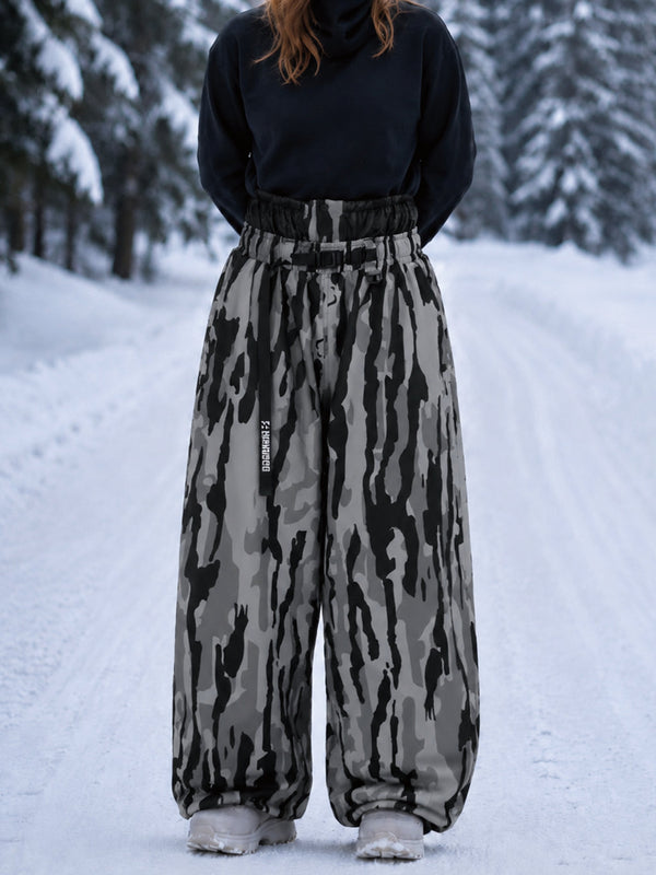 Hyper Beast Damen-Snowboardhose, strapazierfähig, vielseitig, Freestyle, Baggy-Design