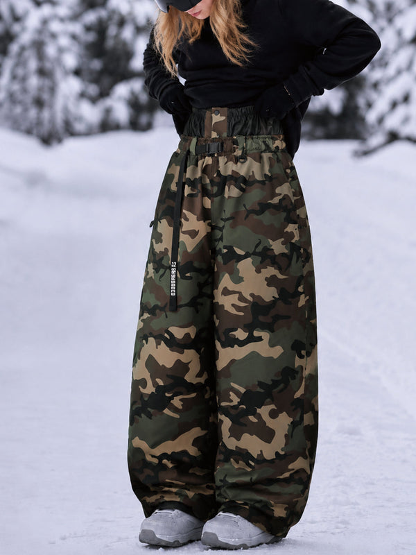 Hyper Beast Damen-Snowboardhose, strapazierfähig, vielseitig, Freestyle, Baggy-Design