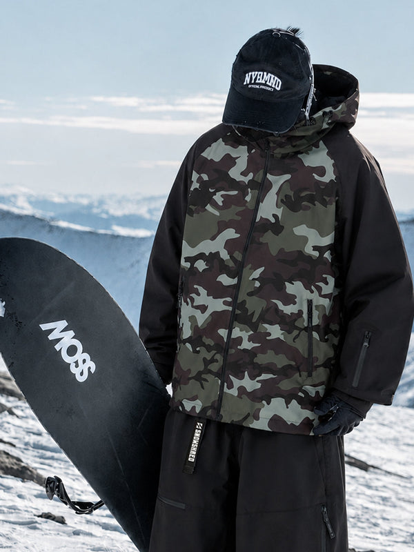 Urban Vibe Herren-Freestyle-Snowboardjacke – robust und vielseitig