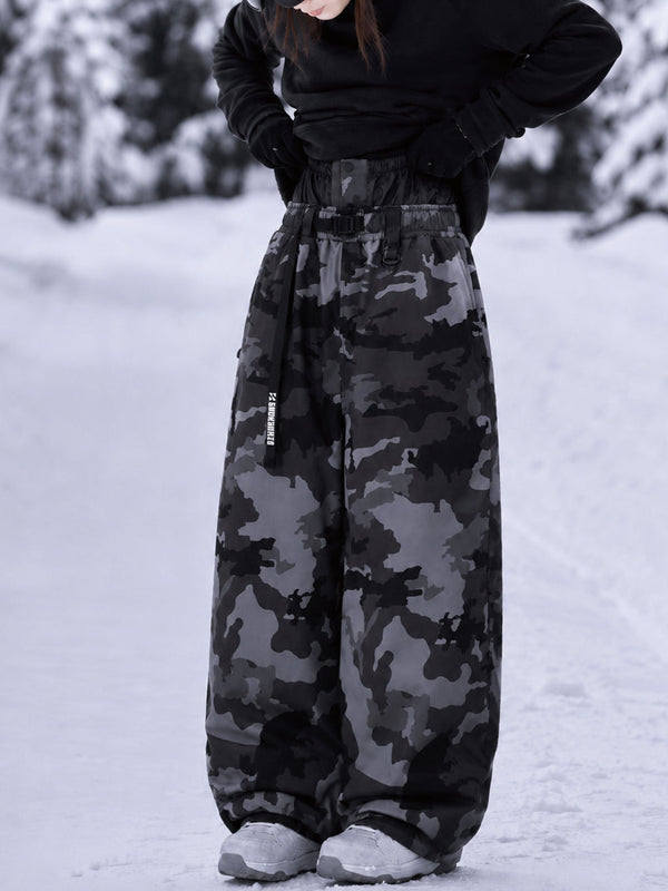 Hyper Beast Damen-Snowboardhose, strapazierfähig, vielseitig, Freestyle, Baggy-Design
