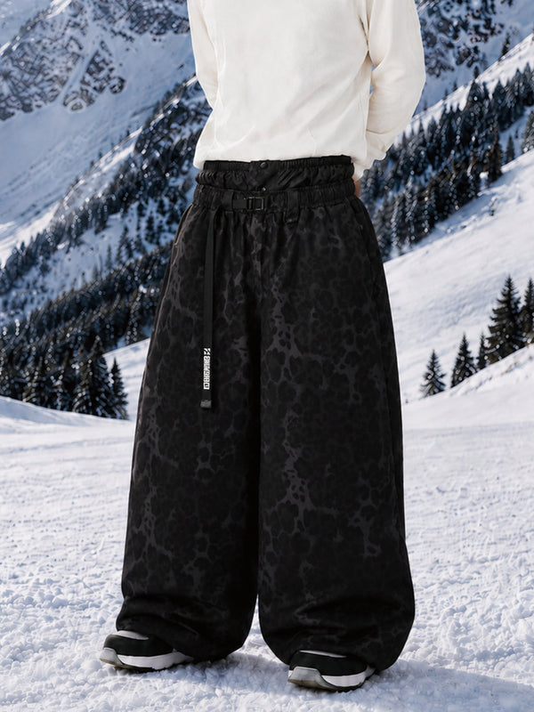 Hyper Beast Herren-Snowboardhose, strapazierfähig, vielseitig, Freestyle, Baggy-Design
