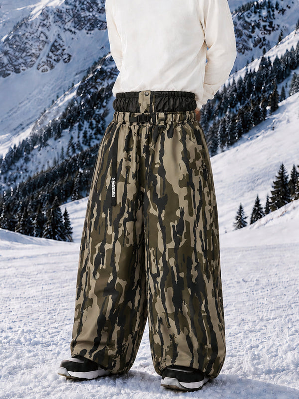 Hyper Beast Herren-Snowboardhose, strapazierfähig, vielseitig, Freestyle, Baggy-Design