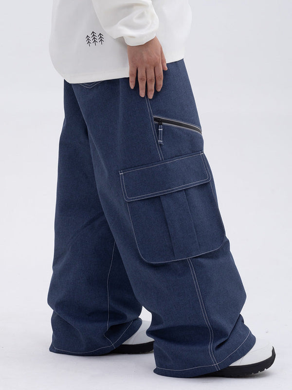 Mountain Chill Streetstorm Oversize Baggy Schneehose für Damen