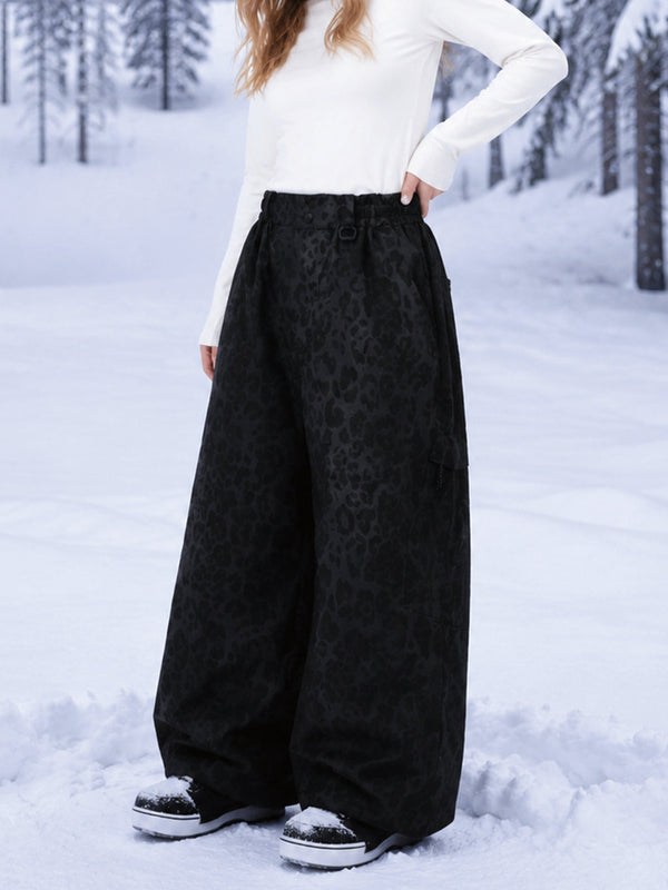Damen Allzweck-Snowboardhose Urban Vibe Strapazierfähige Freestyle Baggy Hose