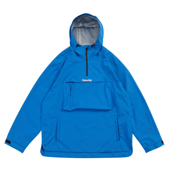 Nobaday Dawn Damen-Windbreaker-Anorak mit großer Tasche, Snowboardjacke