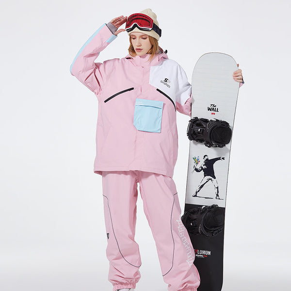 SpeedPanda Unisex Alpine SnowTech Mountain Explorer Schneeanzüge für Damen und Herren