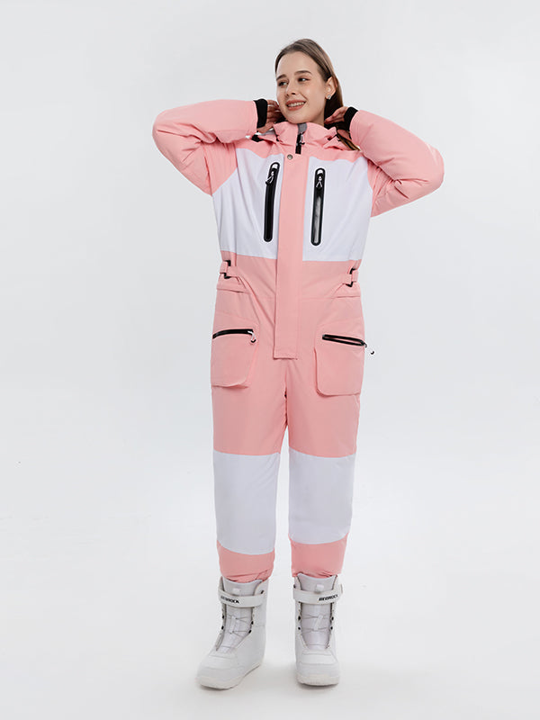 Arctic Queen Slope Star Icon Skianzüge für Damen, Winter-Schneeoveralls
