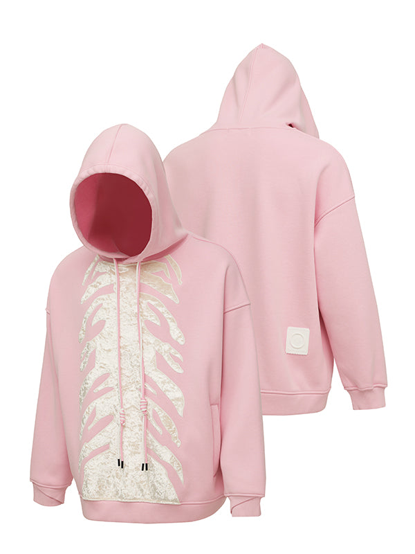 Snowall Unisex Mountain Top Damen-Hoodie, wasserabweisend