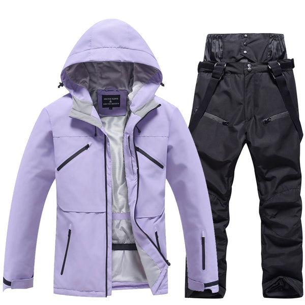 Herren-Skijacke und -hose mit Isolierung für Mountain Shredding