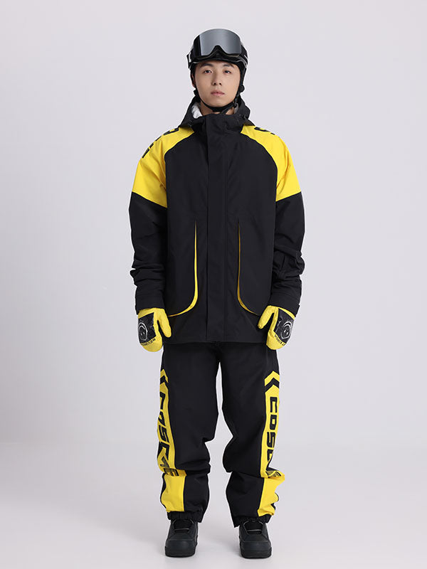 Cosone Adept V Winter-Schneejacke und -hose für Herren mit großen Taschen