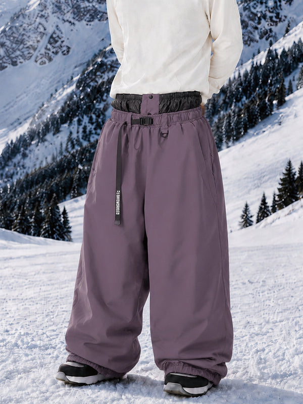 Hyper Beast Herren-Snowboardhose, strapazierfähig, vielseitig, Freestyle, Baggy-Design