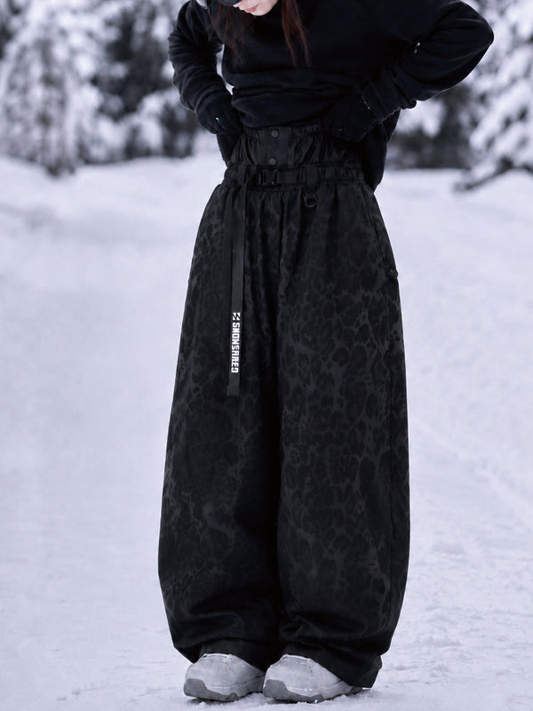 Hyper Beast Damen-Snowboardhose, strapazierfähig, vielseitig, Freestyle, Baggy-Design