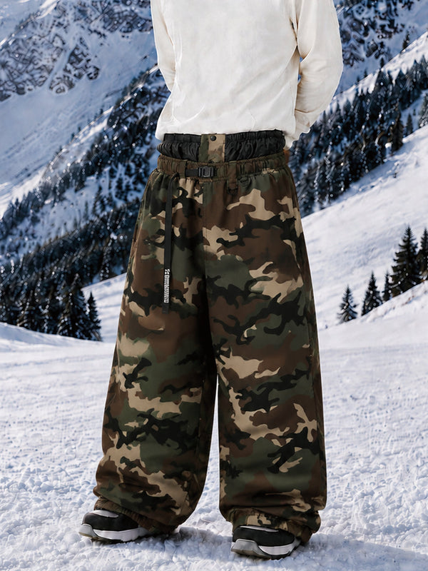 Hyper Beast Herren-Snowboardhose, strapazierfähig, vielseitig, Freestyle, Baggy-Design