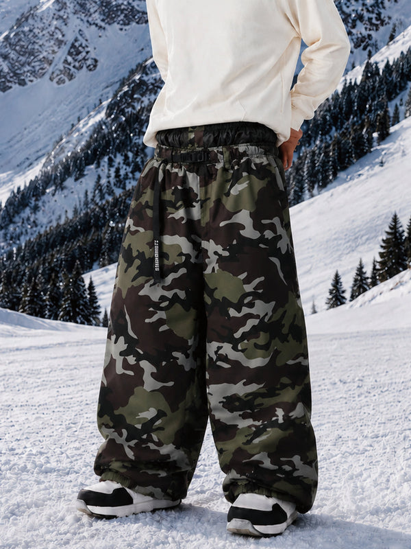 Hyper Beast Herren-Snowboardhose, strapazierfähig, vielseitig, Freestyle, Baggy-Design