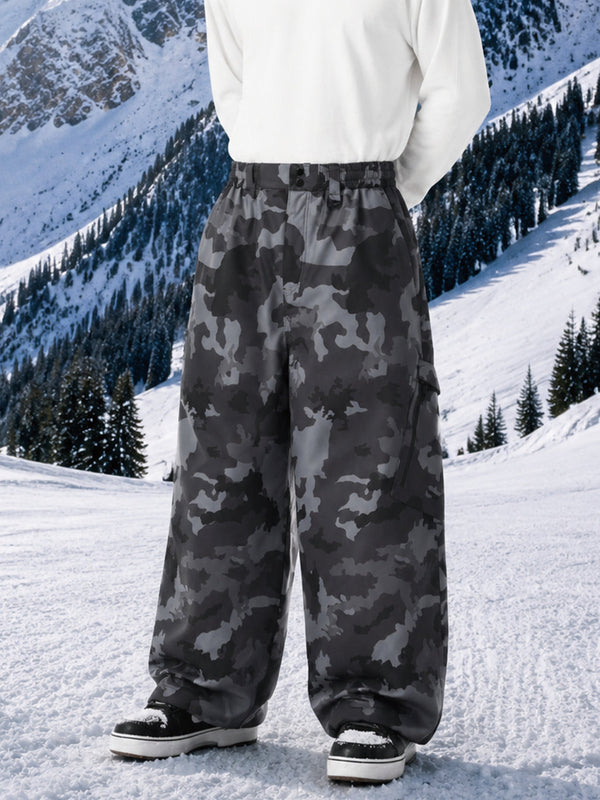 Herren Allzweck-Snowboardhose im urbanen Stil, strapazierfähig, locker geschnitten