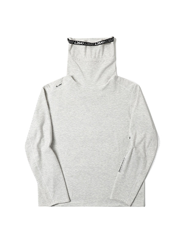 Damen Ld Ski Winter Warmer Schneepullover mit hohem Kragen