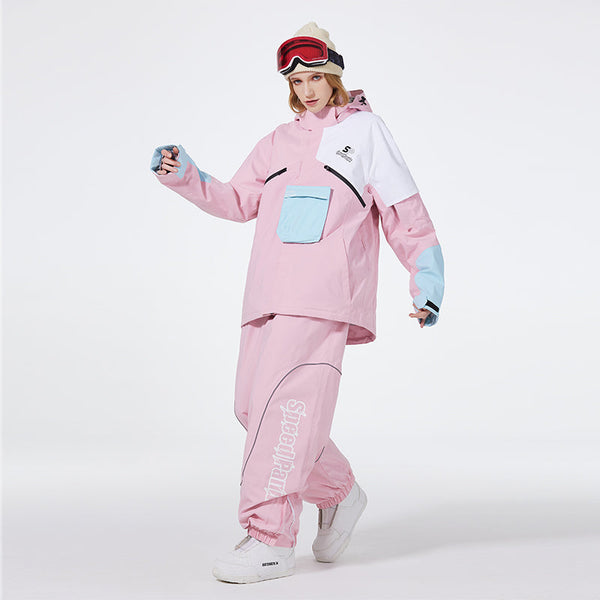 SpeedPanda Unisex Alpine SnowTech Mountain Explorer Schneeanzüge für Damen und Herren