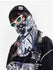 Vektor Unisex Bunte Winter-Fleece-Gesichtsmaske