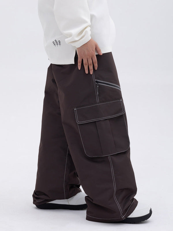 Mountain Chill Streetstorm Oversize Baggy Schneehose für Damen