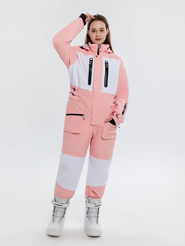 Arctic Queen Slope Star Icon Skianzüge für Damen, Winter-Schneeoveralls