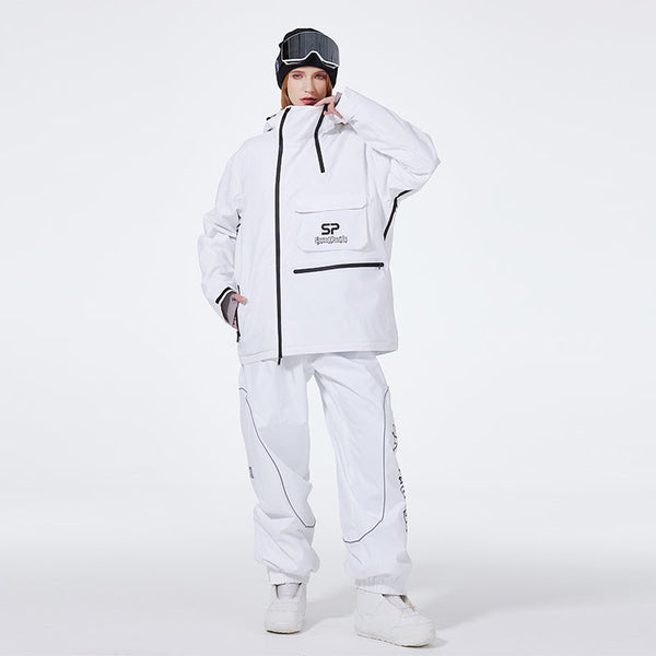 Damen SpeedPanda Mountain Unisex Alpine GlacierPro Extreme Schneeanzug