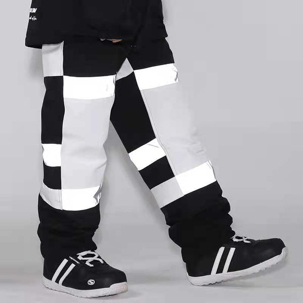 Gsou Snow Confetti Glimmmer Outdoor-Schneehose für Herren und Unisex