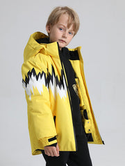 Phibee Lightning Daunen-Schneejacke für Jungen und Mädchen