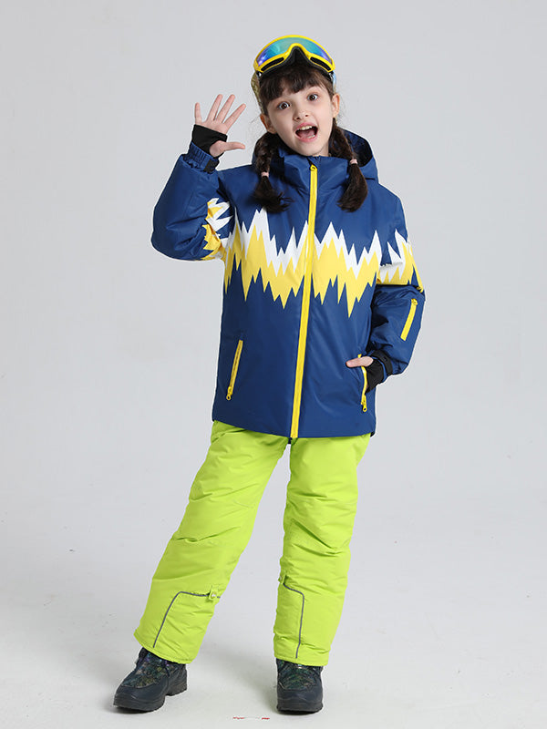 Phibee Lightning Daunen-Schneejacke für Jungen und Mädchen