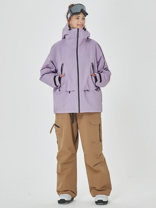 Mountain Breaker Freestyle Skibekleidung für Damen, wasserdichtes Jacken- und Hosenset