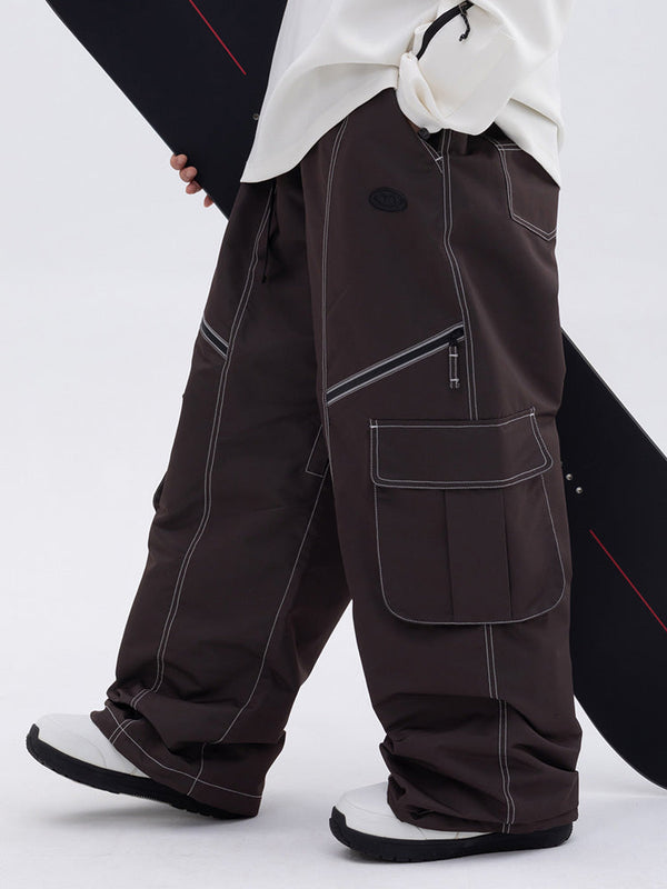 Mountain Chill Streetstorm Oversize Baggy Schneehose für Herren
