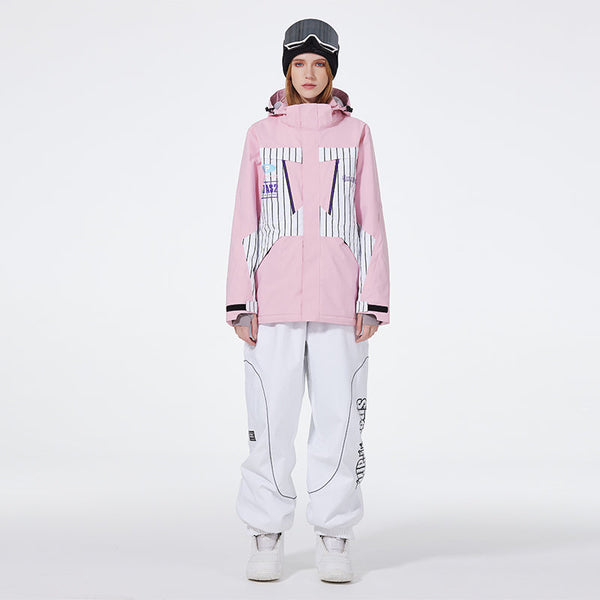 SpeedPanda Mountain Unisex Alpine Avalanche Flare Expedition Schneeanzug für Damen und Herren
