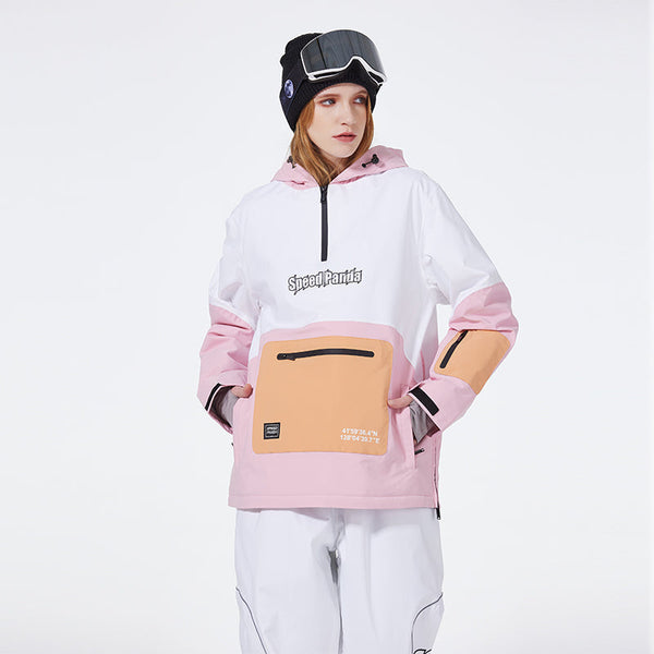 SpeedPanda Mountain Unisex Alpine SummitBlast Schneejacke für Damen