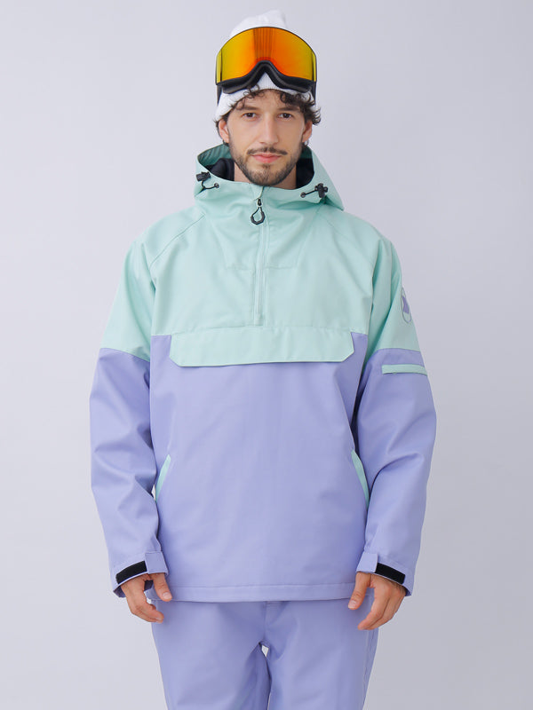 Snowshred Alpine Ranger Colorblock Anorak-Schneejacke für Herren