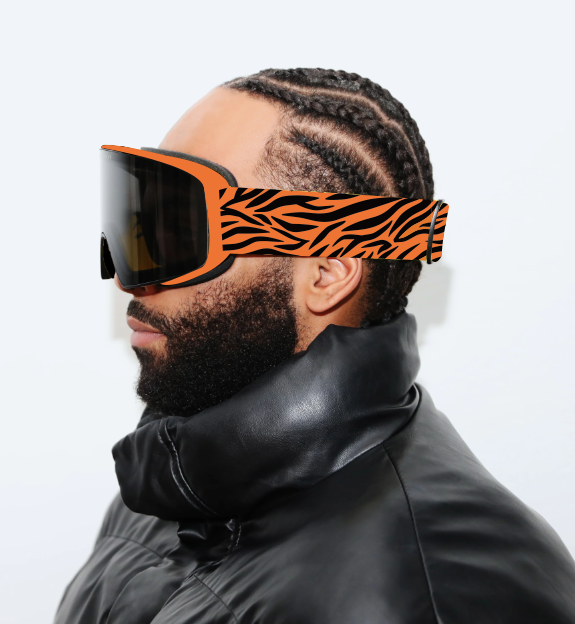 Snowverb Unisex Smarty Frame OTG Snowboard- und Skibrille für Erwachsene